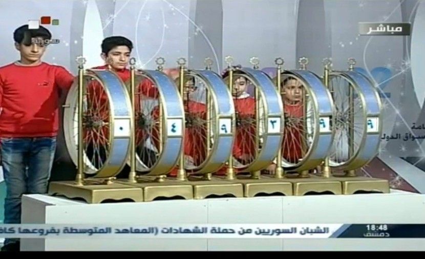 رابط الاستعلام عن نتائج سحب يانصيب معرض دمشق الدولي 8-1-2019 www.diflottery.com.sy