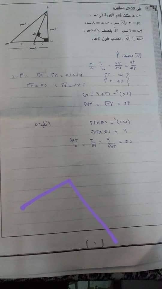 ((كامل)) تسريب امتحان الرياضيات اولي ثانوي 2019 مع الاجابة تسريب امتحان الرياضيات اولى ثانوى ٢٠١٩ شاومينج بيغشش ثانوية 2019