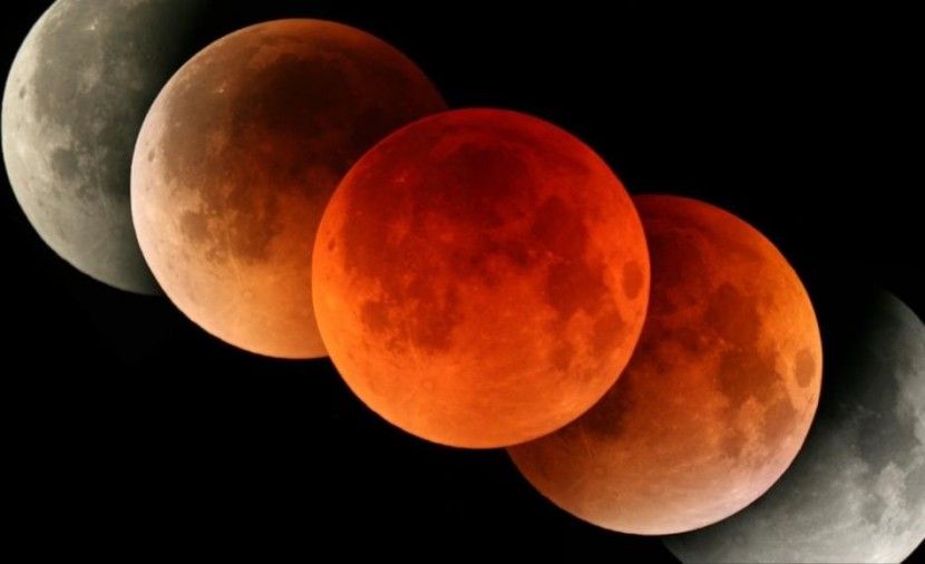 مواعيد خسوف القمر يناير 2019 جميع الدول