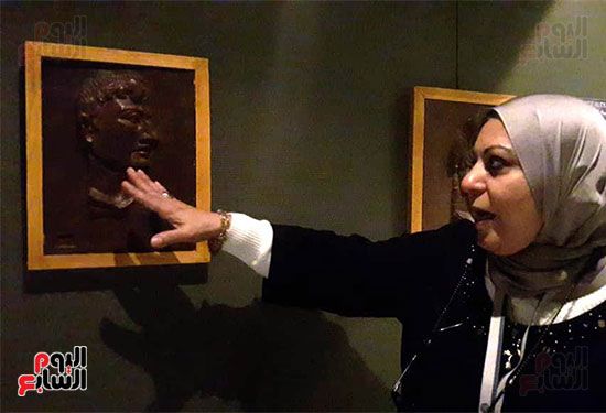 صور.. لأول مرة بمصر مجسمات فى العرض المتحفى لفاقدى البصر.. متحف الآثار بمكتبة الإسكندرية يبدأ...