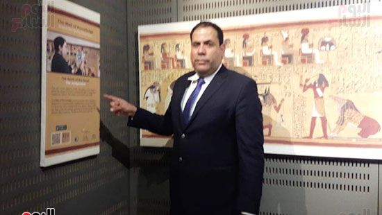 صور.. لأول مرة بمصر مجسمات فى العرض المتحفى لفاقدى البصر.. متحف الآثار بمكتبة الإسكندرية يبدأ...