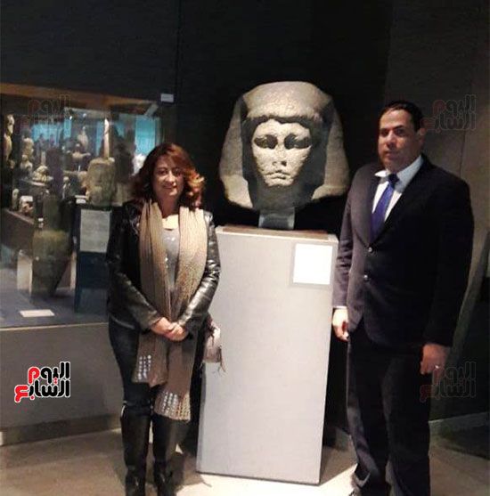 صور.. لأول مرة بمصر مجسمات فى العرض المتحفى لفاقدى البصر.. متحف الآثار بمكتبة الإسكندرية يبدأ...