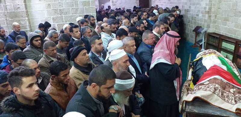 صور- تشييع جثمان الحاج معين أمين مشتهى بموكب جنائزي مهيب في غزة