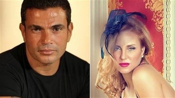 صورة لاتنسى| شاهد شيرين رضا وعمرو دياب مع ابنتهما