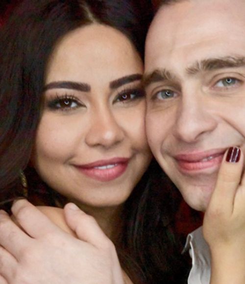 لقطات رومانسية للنجوم مع نصفهم الآخر في يوم الحب.. واحتفال خاص من حسام حبيب بشيرين