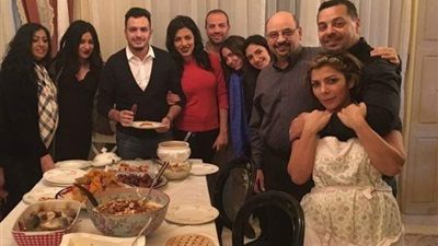 شاهد.. زوجة الموزع أحمد إبراهيم الأولى قبل ارتباطه بـ أنغام.. وصلة قرابتها بأصالة