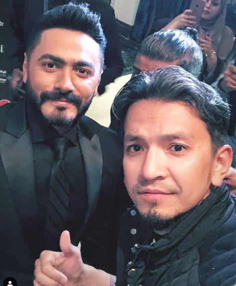 فيديو وصور.. قبل صعوده على المسرح.. حفل تامر حسنى فى السعودية "كامل العدد"