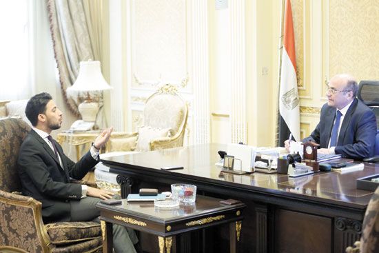 المستشار عمر مروان وزير شؤون مجلس النواب لـ"اليوم السابع": الواقع يفرض تعديل الدستور...