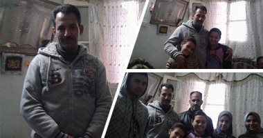 صور.. اليوم السابع داخل منزل منقذ مصابى حادث قطار رمسيس .. البطل وليد مرضى: "اللى عملته واجب...