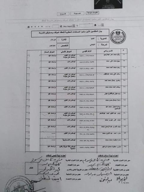 حسب اللاسم نتيجة مسابقة العقود المؤقتة 2019 "نتيجة مسابقة التربية والتعليم 2019" .... جميع المقبولين