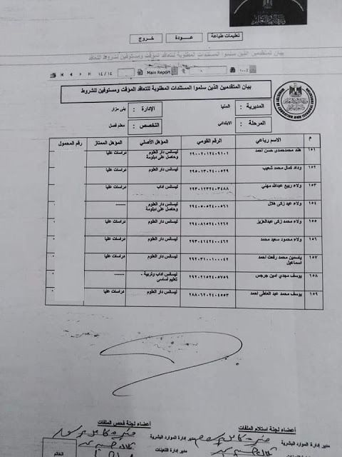 حسب اللاسم نتيجة مسابقة العقود المؤقتة 2019 "نتيجة مسابقة التربية والتعليم 2019" .... جميع المقبولين