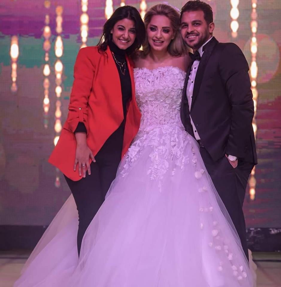 الصور الأولى من حفل زفاف محمد رشاد ومي حلمي