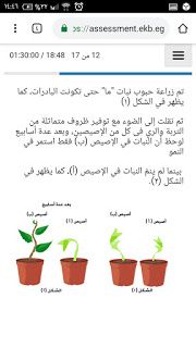 امتحان الاحياء اولى ثانوى .. تسريب امتحان الاحياء امتحان الاحياء للصف الاول الثانوي 2019 