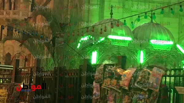 فيديو وصور| مولد السيدة زينب 2019 «نجفة خضرا وشخاليل للغلابة»