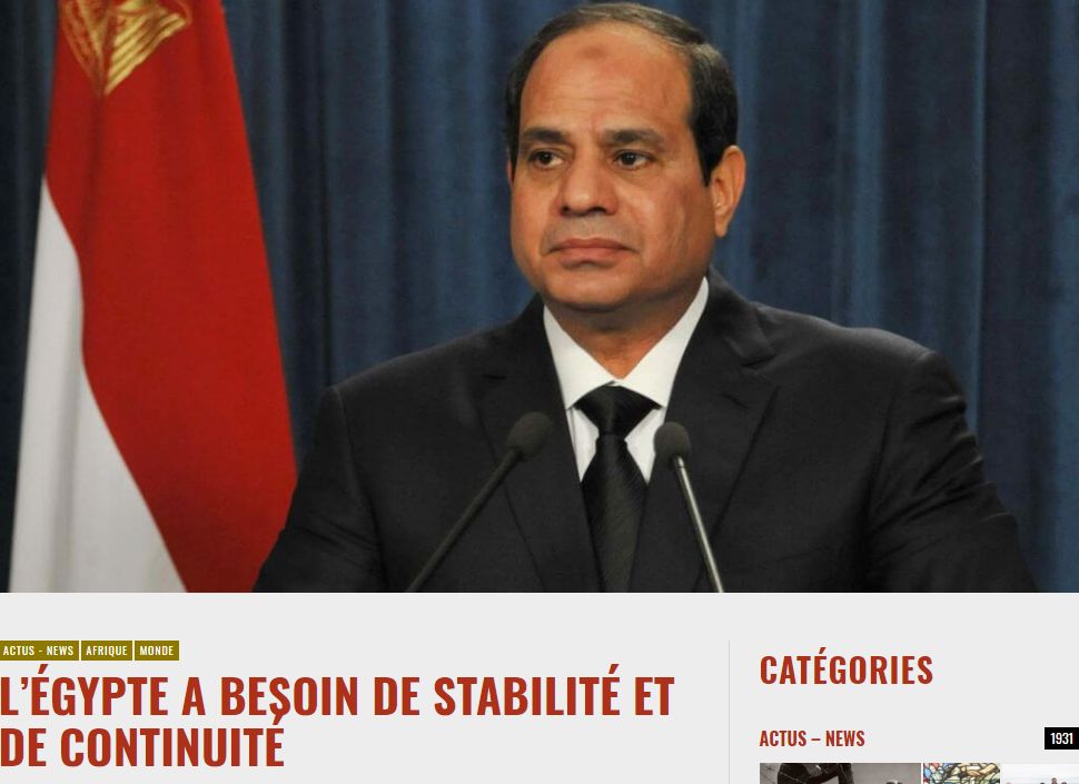 لماذا تحتاج مصر إلى رئيس قوى مثل عبد الفتاح السيسي؟ المؤرخ والكاتب الفرنسى شارل سان برو: القاهرة لا...