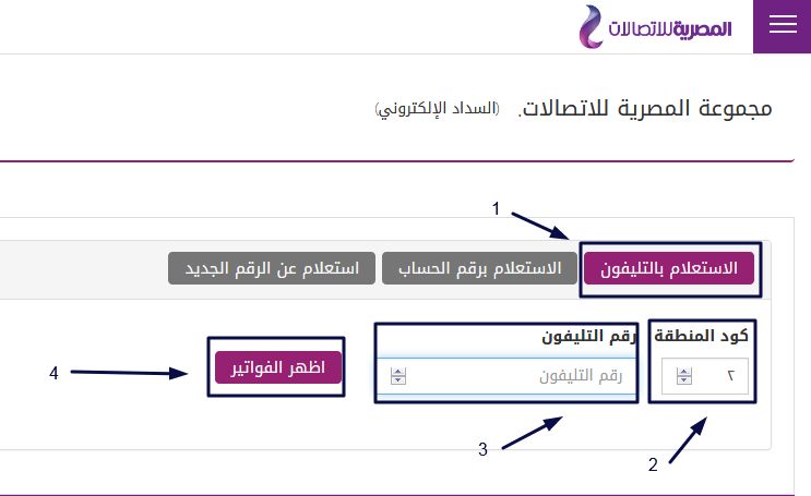 “استعلم” فاتورة التليفون الأرضي شهر ابريل 2019 خلال رابط موقع المصرية للاتصالات