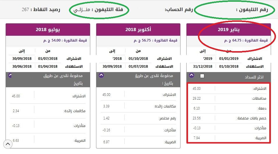 “استعلم” فاتورة التليفون الأرضي شهر ابريل 2019 خلال رابط موقع المصرية للاتصالات