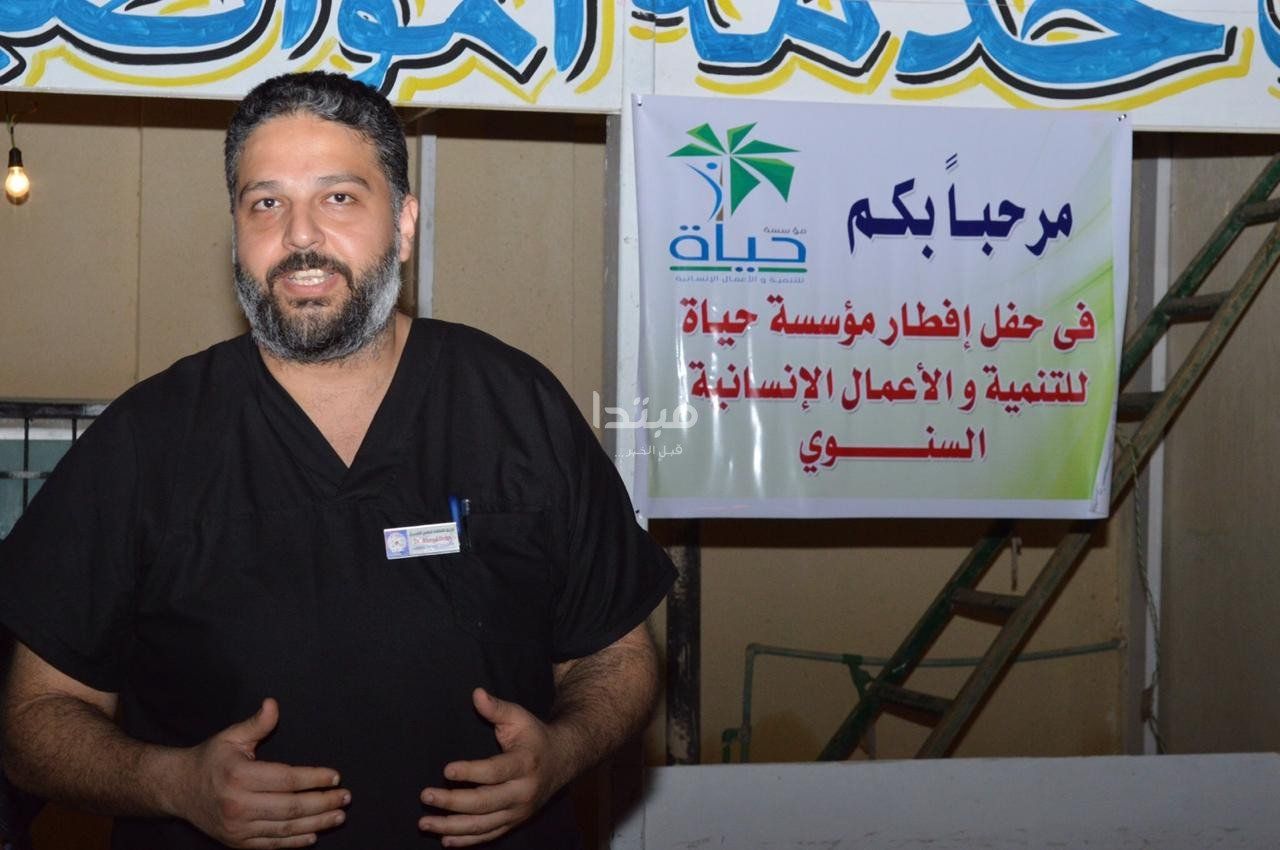 صور| إفطار جماعى للأطباء والمرضى بمستشفى العريش