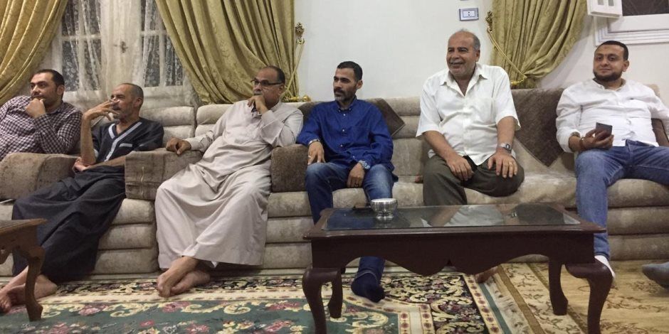 أسرة محمد صلاح تحتفل بأول أهدافه في نهائي دوري أبطال أوروبا (صور)