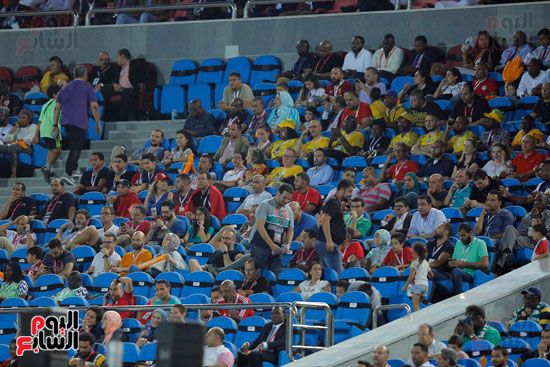 صور ..ليلة فى مدرجات الجماهير المخذولة.. الجماهير المصرية انضمت لمدرجات نيجيريا بعد هزيمتنا من جنوب...