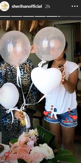 شريهان تحتفل بعيد ميلاد ابنتها الصغرى تالية وسط أجواء فخمة..بالصور