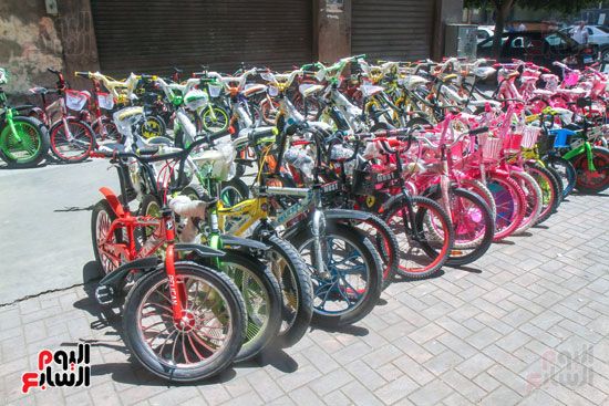 بعد الإعلان عن مبادرة دراجة لكل مواطن.."اليوم السابع" يجرى جولة على محال الدراجات والأسعار...