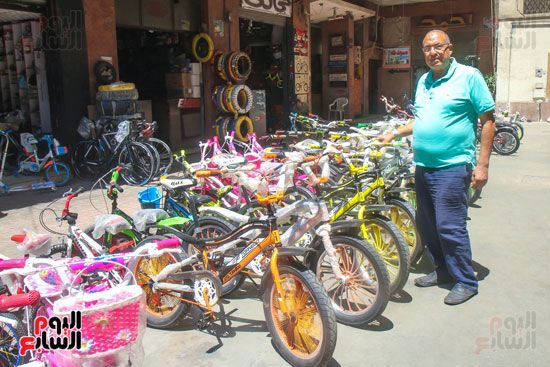 بعد الإعلان عن مبادرة دراجة لكل مواطن.."اليوم السابع" يجرى جولة على محال الدراجات والأسعار...