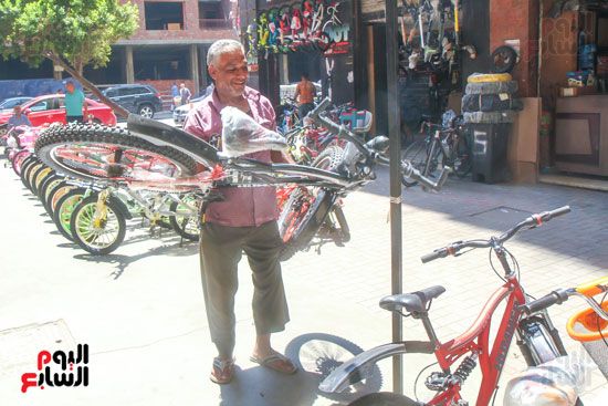 بعد الإعلان عن مبادرة دراجة لكل مواطن.."اليوم السابع" يجرى جولة على محال الدراجات والأسعار...