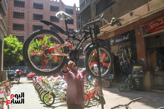 بعد الإعلان عن مبادرة دراجة لكل مواطن.."اليوم السابع" يجرى جولة على محال الدراجات والأسعار...