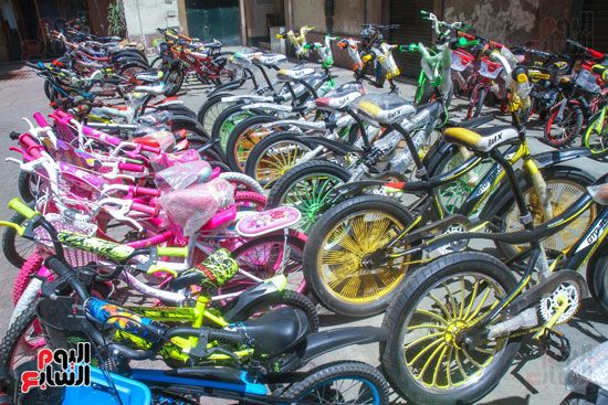بعد الإعلان عن مبادرة دراجة لكل مواطن.."اليوم السابع" يجرى جولة على محال الدراجات والأسعار...