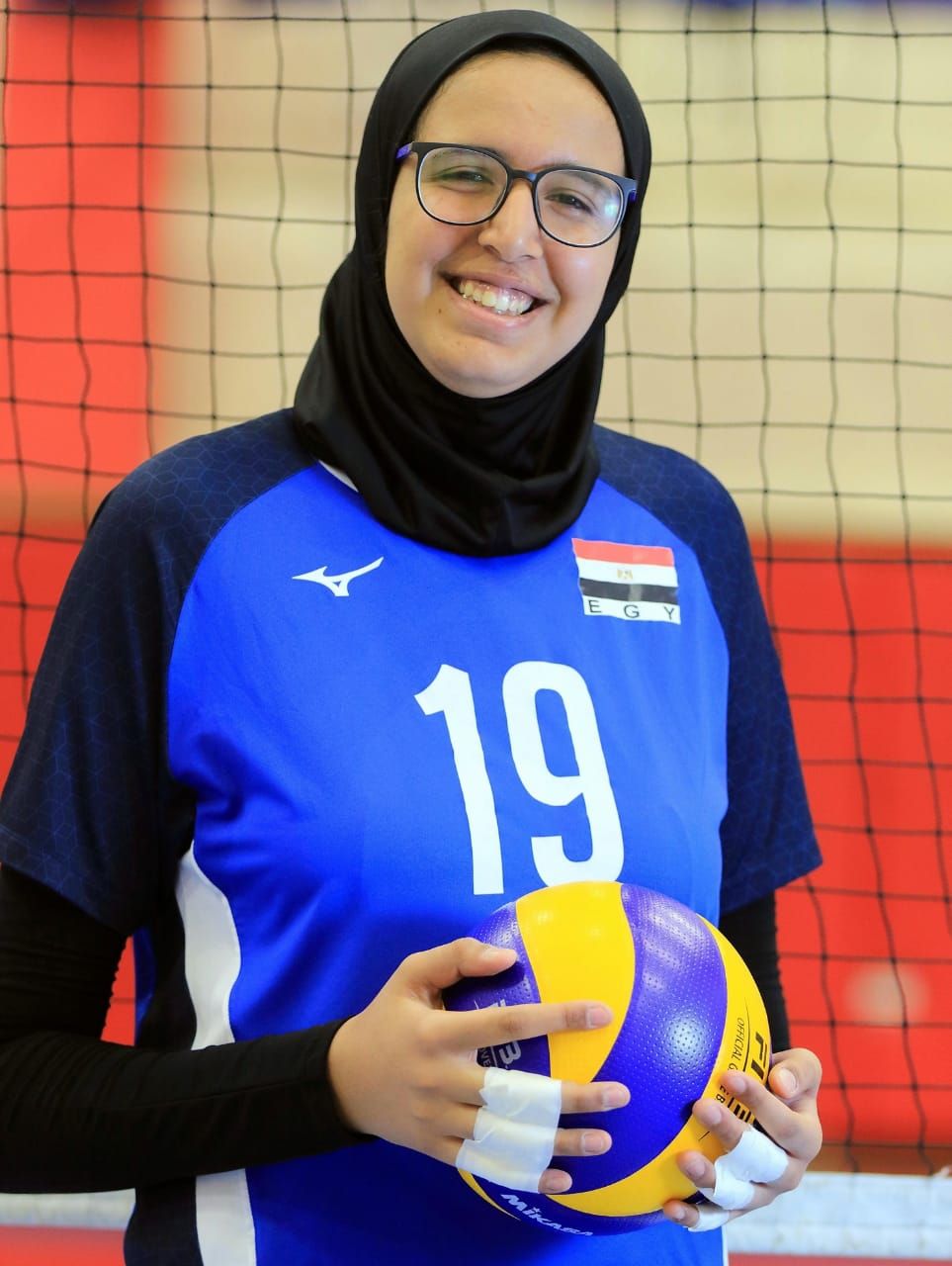 صور.. تعرف على ناشئات الطائرة فى بطولة العالم بمصر