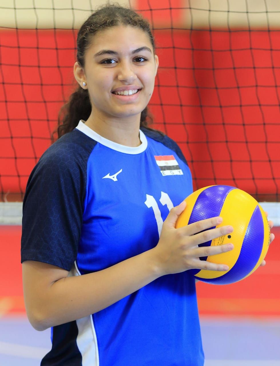 صور.. تعرف على ناشئات الطائرة فى بطولة العالم بمصر