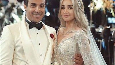 شاهد.. رسالة هبة مجدي إلى العروسين أحمد فهمي وهنا الزاهد