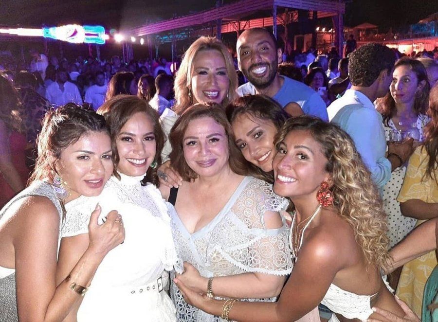 أول ظهور لدينا الشربيني في فعاليات مهرجان الجونة 2019 وحلا شيحة بفستان صادم