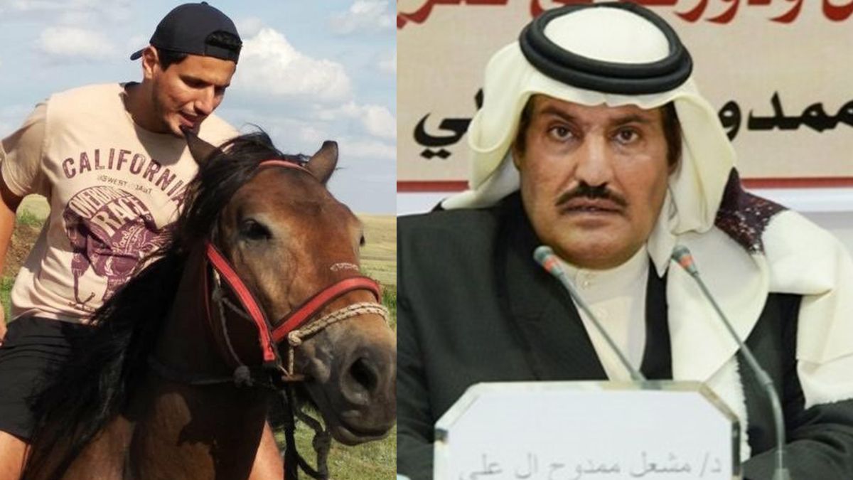 أول لقاء بين الوالدين المفجوعين.. مشعل ممدوح آل علي يعزي والد عبدالعزيز الفغم (فيديو)