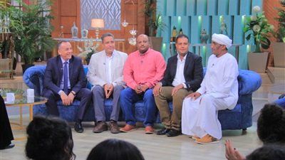 أبطال كنز "خبيئة عساسيف الأثرية" وكورال الحلم فى معكم منى الشاذلي .. صور