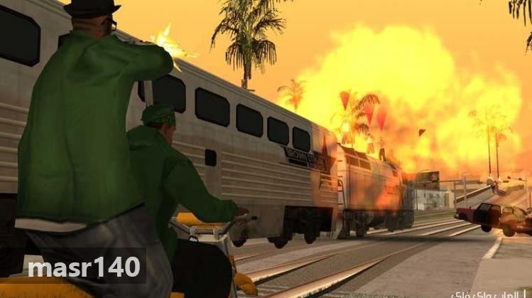 تحميل لعبة جاتا سان اندرس GTA San Andreas 2019 كاملة لجميع أجهزة الكمبيوتر بحجم صغير برابط واحد مباشر من على ميديا فاير مع الشفرات