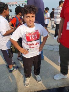 انطلق يوم امس سباق بترومين 2019 الجري ( بكورنيش الخبر )