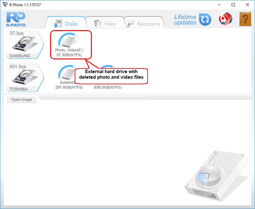 تحميل برنامج استعادة الصور و الفيديوهات المحذوفة