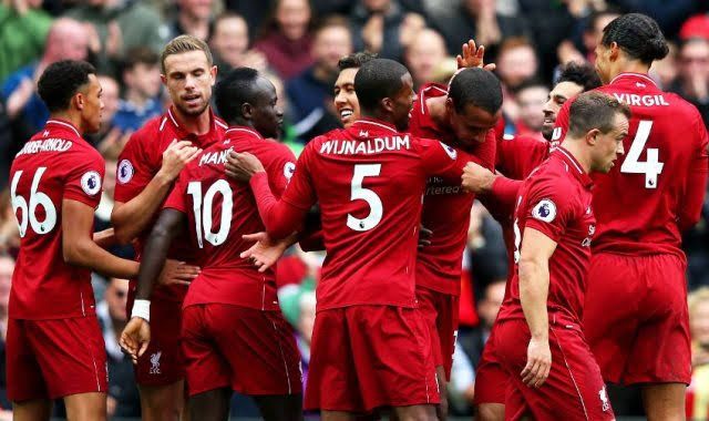 نتيجة مباراة ليفربول وكريستال بالاس وترتيب الدوري الانجليزي