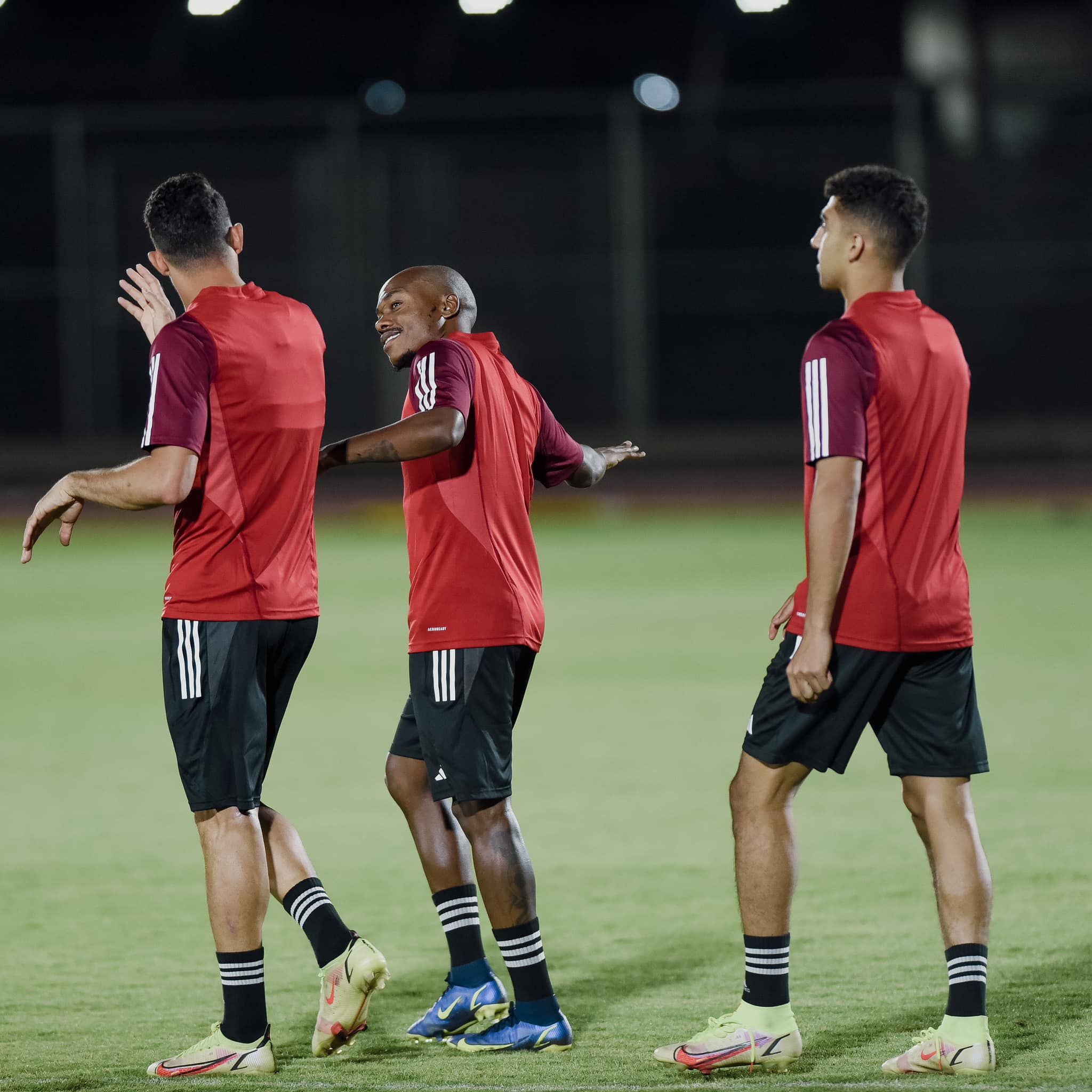 مران الأهلى الأخير استعداداً لمبارة إتحاد العاصمة فى السوبر الإفريقى