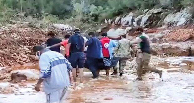 ليبيا: كارثة الفيضانات أكبر من قدراتنا ونطالب بمساعدة الدول الصديقة