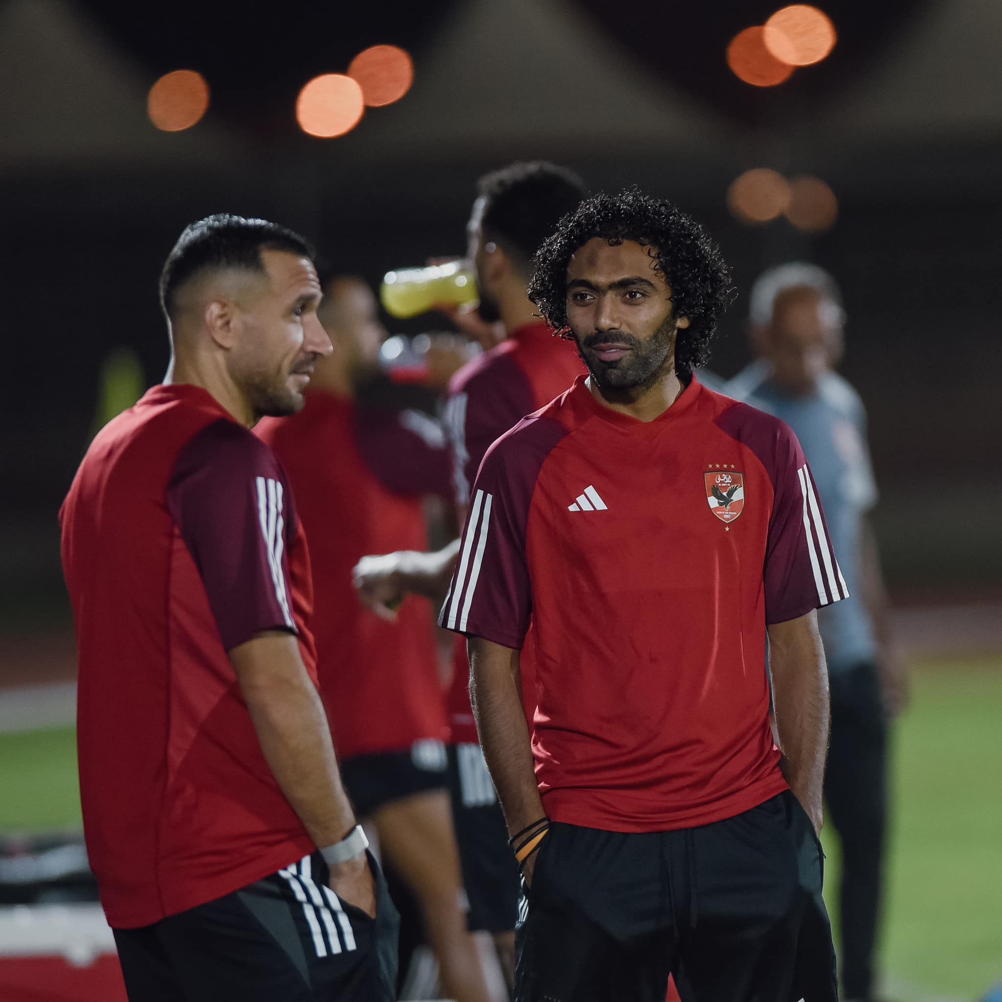 مران الأهلى الأخير استعداداً لمبارة إتحاد العاصمة فى السوبر الإفريقى