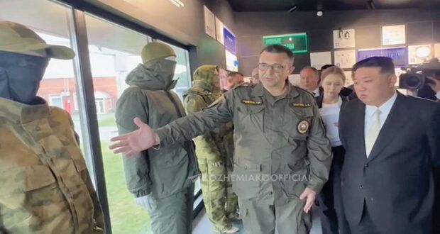 زعيم كوريا الشمالية يغادر روسيا