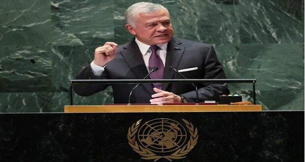 ملك الأردن يدعو لإنهاء الصراع الفلسطيني الإسرائيلي