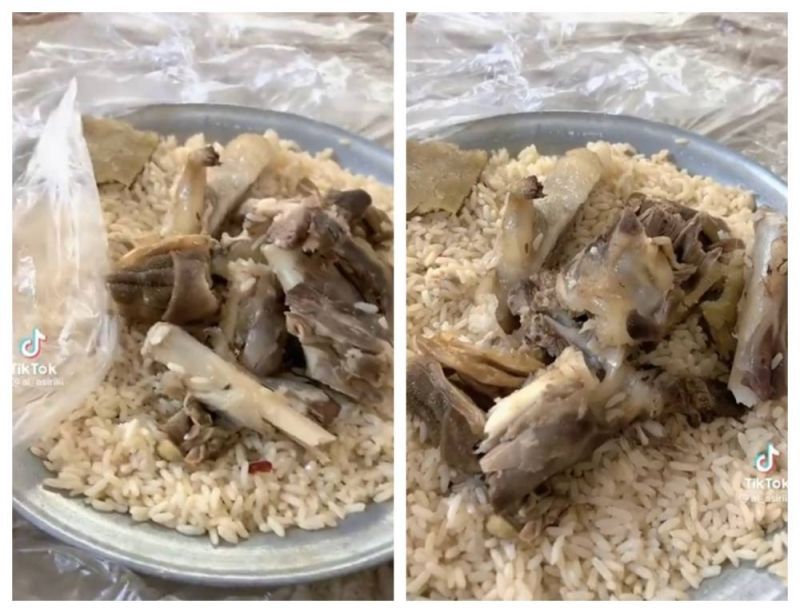 مواطن في السعودية يدخل مطعم لتناول كبسة باللحم .. وعندما قدم العامل الوجبة كانت الصدمة !