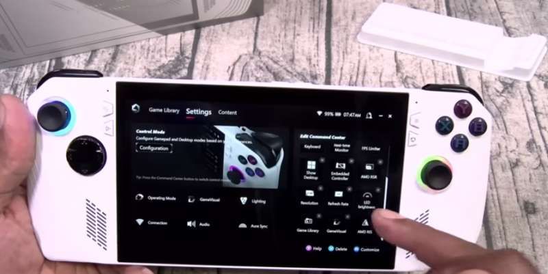 ASUS تطلق منصة محمولة مميزة لألعاب الفيديو