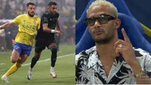 متداول بشدة.. مقطع فيديو جنوني لمحمد رمضان في مدرجات ملعب بالرياض لحضور مباراة نادي النصر والأهلي.. ورد فعله عند اعلان النتيجة أذهلت الجميع!!