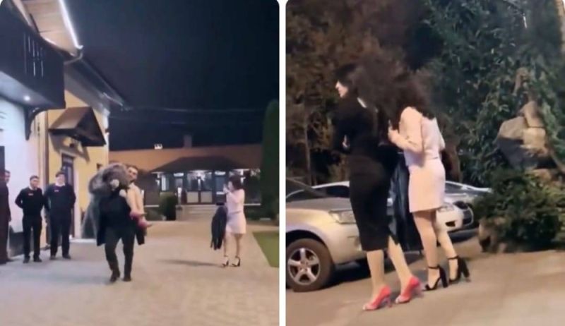 واقعة مثيرة.. شاب يطارد فتاة حسناء في شارع عام ويخطفها بالقوة أمام المارة.. اتفرج