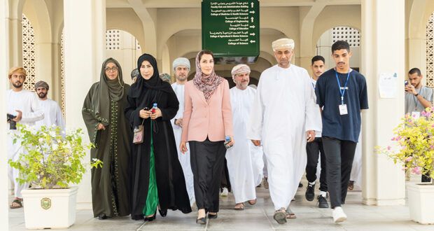 جامعة السلطان قابوس تحتفل باليوم العماني للنشاط البدني